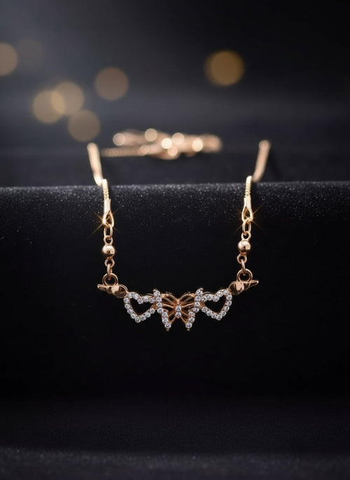 Butterfly Heart Pendant