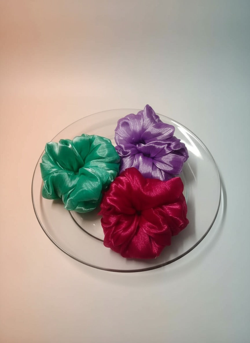 Multicolor Scrunchies (Pack of 6)